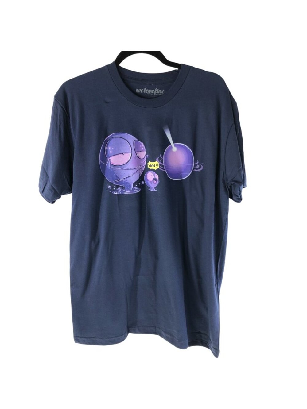 WeLoveFine Contributor Created Mens T-Shirt Steam Workshop Navy Blue Size L